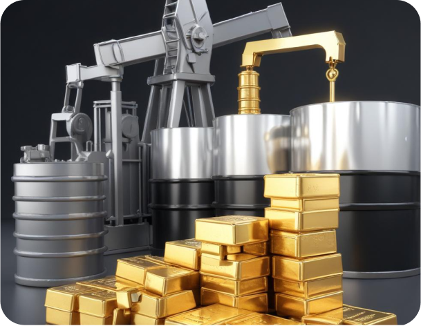 Colorful financial charts on a desktop monitor